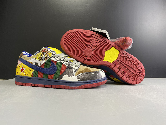 Nike Duck Low Pro White Red Yellow 318403-175